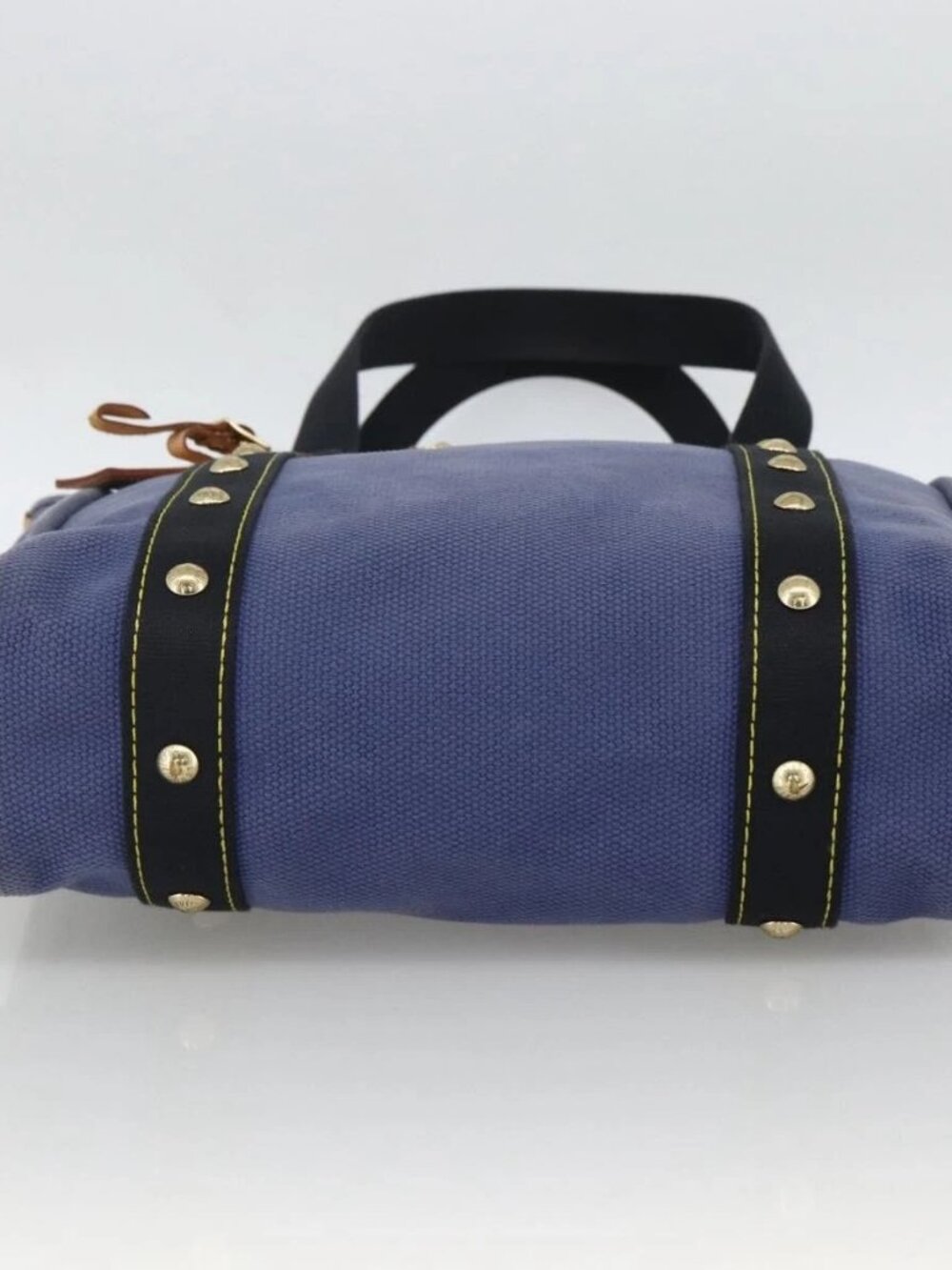 LOUIS VUITTON Antigua Cabas MM Tote Bag Blue M40087 LV Auth ka3019 - Picture 7 of 16